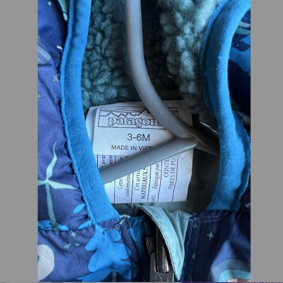 Patagonia Infant Reversible Puff-ball bunting Snowsuit - Picture 5 of 6